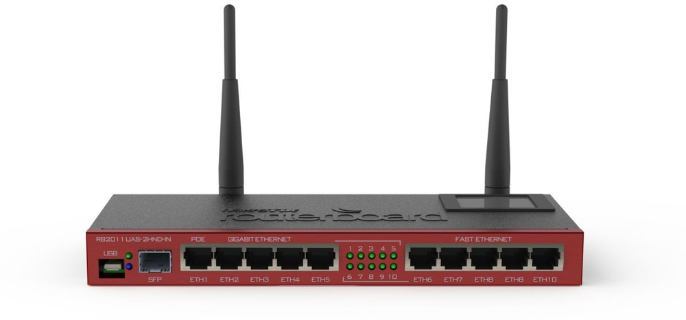 Маршрутизатор Mikrotik RB2011UIAS-2HND-IN