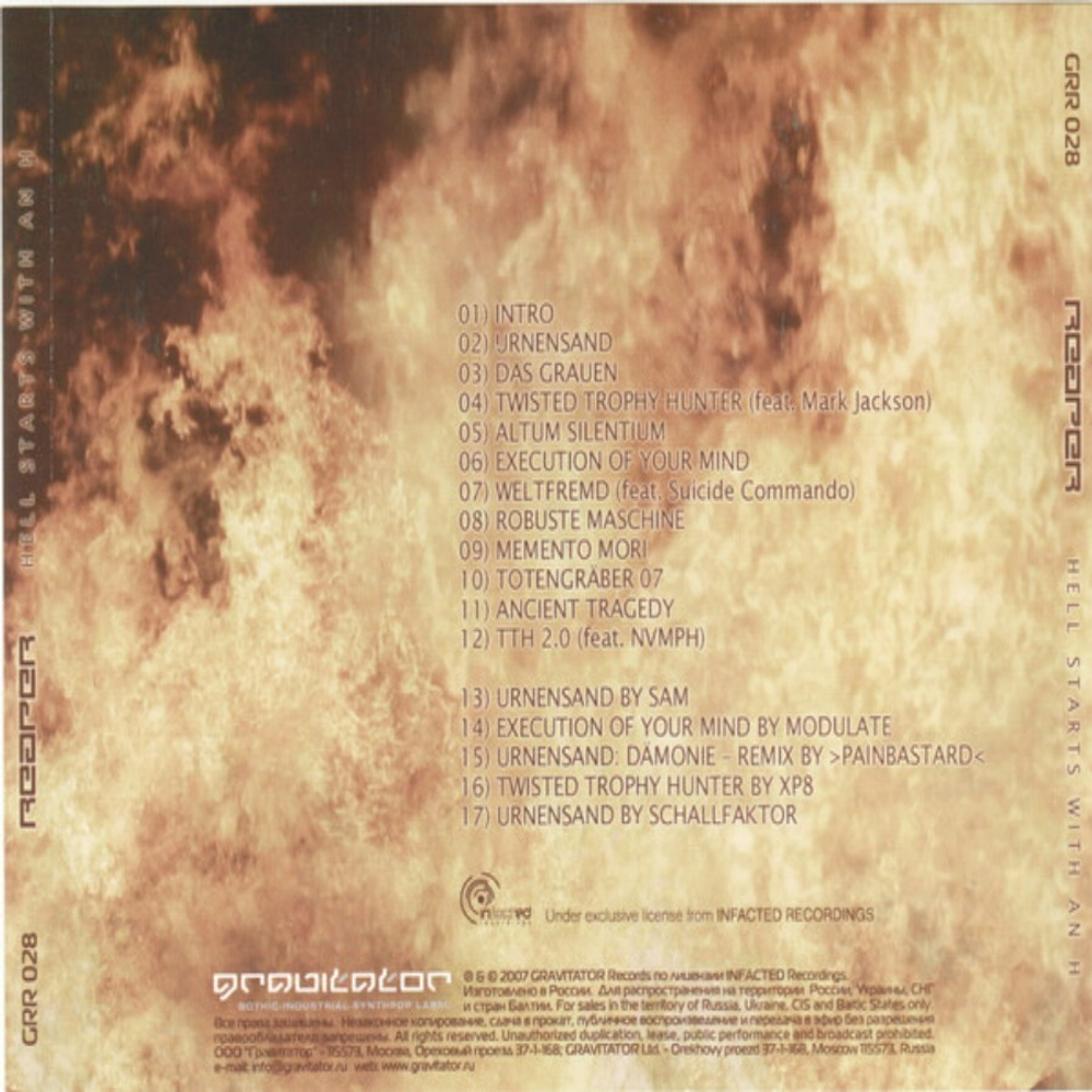 Reaper / Hell Starts With An H (RU)(CD)