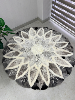 Ковер шкура натуральная овчина меховой