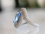 Кольцо с цейлонским сапфиром 15,67 ct с GIA сертификатом