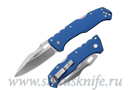 Нож Cold Steel Pro Lite Drop Point Blue GRN Handles