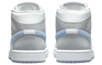Кроссовки Jordan Air Jordan 1 Mid "Wolf Grey" Dior (Женская размерная сетка)