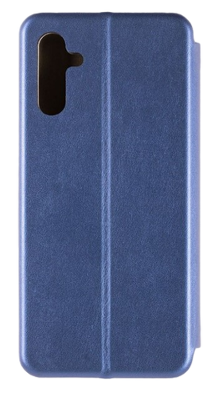 Чехол книжка Samsung A04s с силиконовой вставкой синий Zibelino