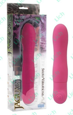 Розовый водонепроницаемый вибромассажер Jaguar
