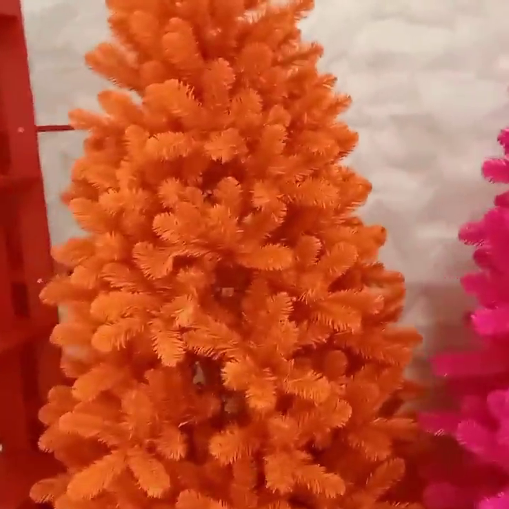 оранжевая елка "Сочный апельсин"