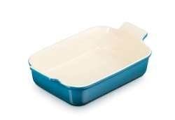 Le Creuset Форма для выпечки 26х19см, 2,4л, темно-бирюзовая.
