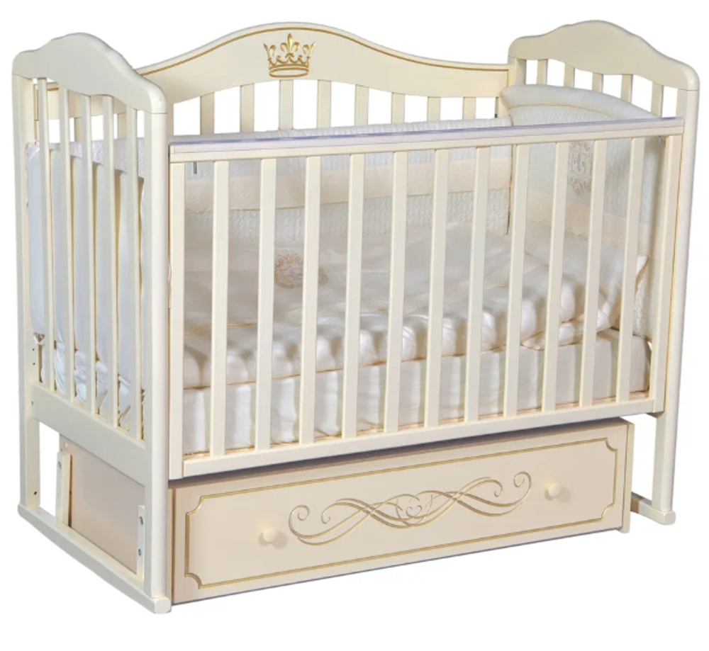 Кровать Кедр Helen 5 (ящик,маятник)