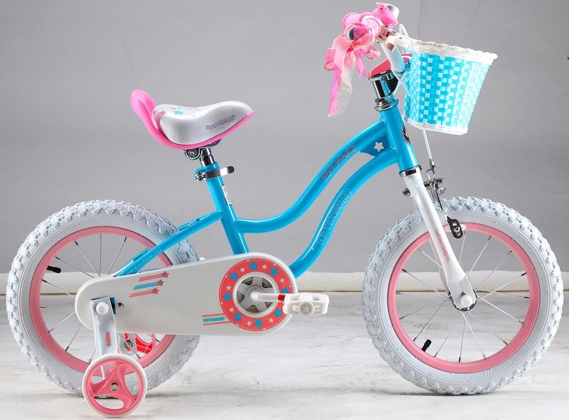 Велосипед для девочек от 3 лет Royal Baby Stargirl Steel 14