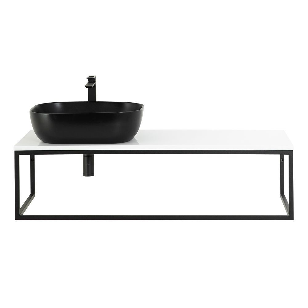 Сварное металлическое консольное крепление столешницы EK-140-ST