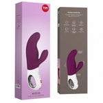 Кролик-вибратор Miss Bi от Fun factory (ежевичный)