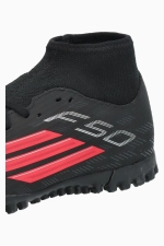 Сороконожки adidas F50 Club Mid TF Junior - черный