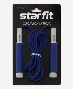 Скакалка RP-401, c силиконовыми ручками, 3 м, синий