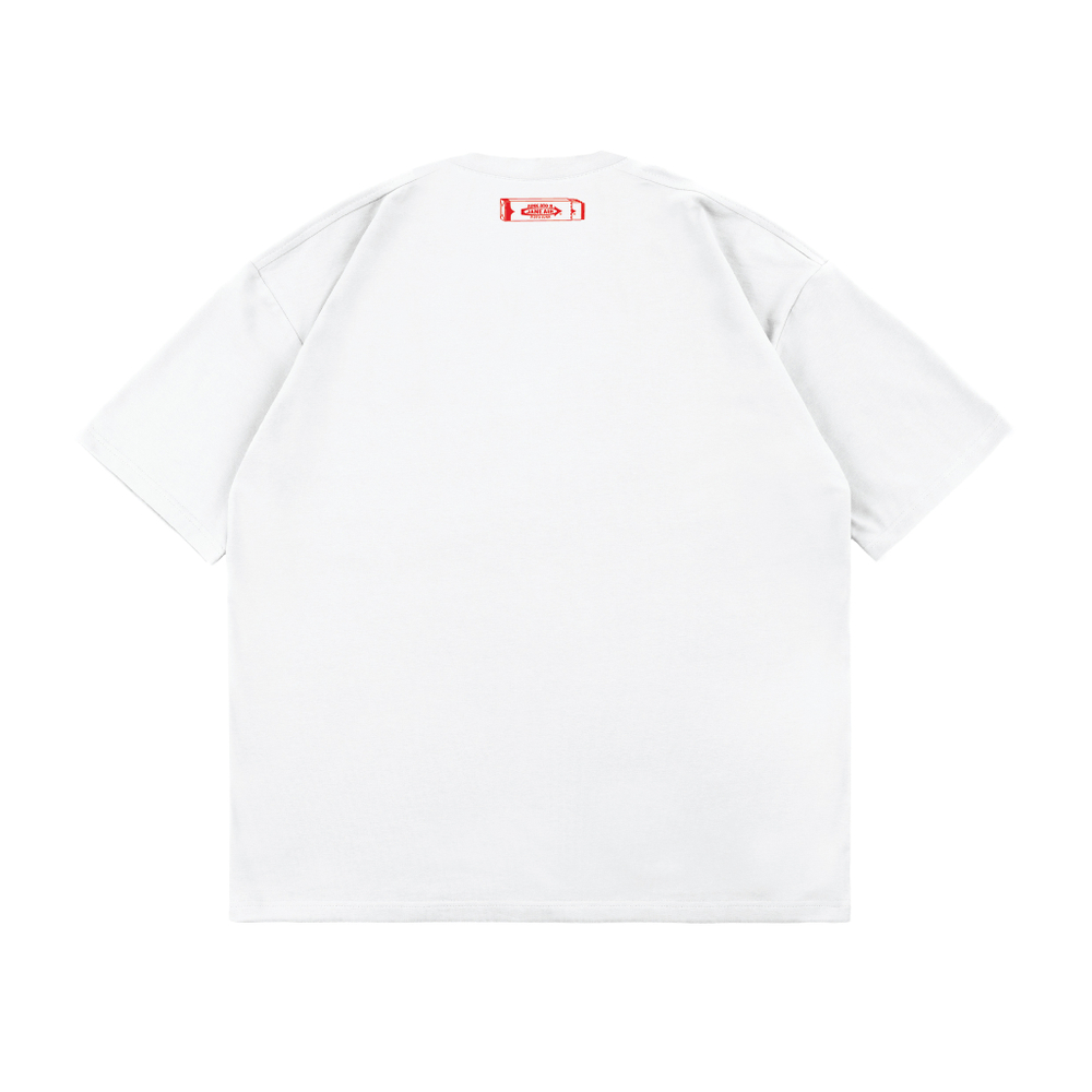 Футболка "Стрелка" OVERSIZE белая