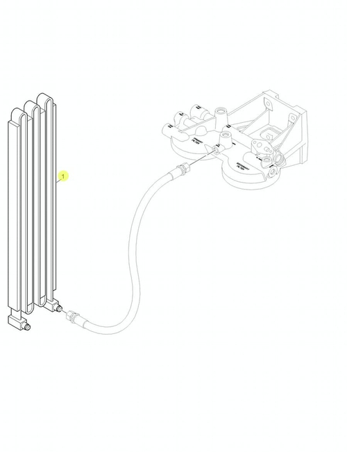 Охладитель топлива. комплект, оригинал / FUEL COOLER KIT АРТ: 128-392