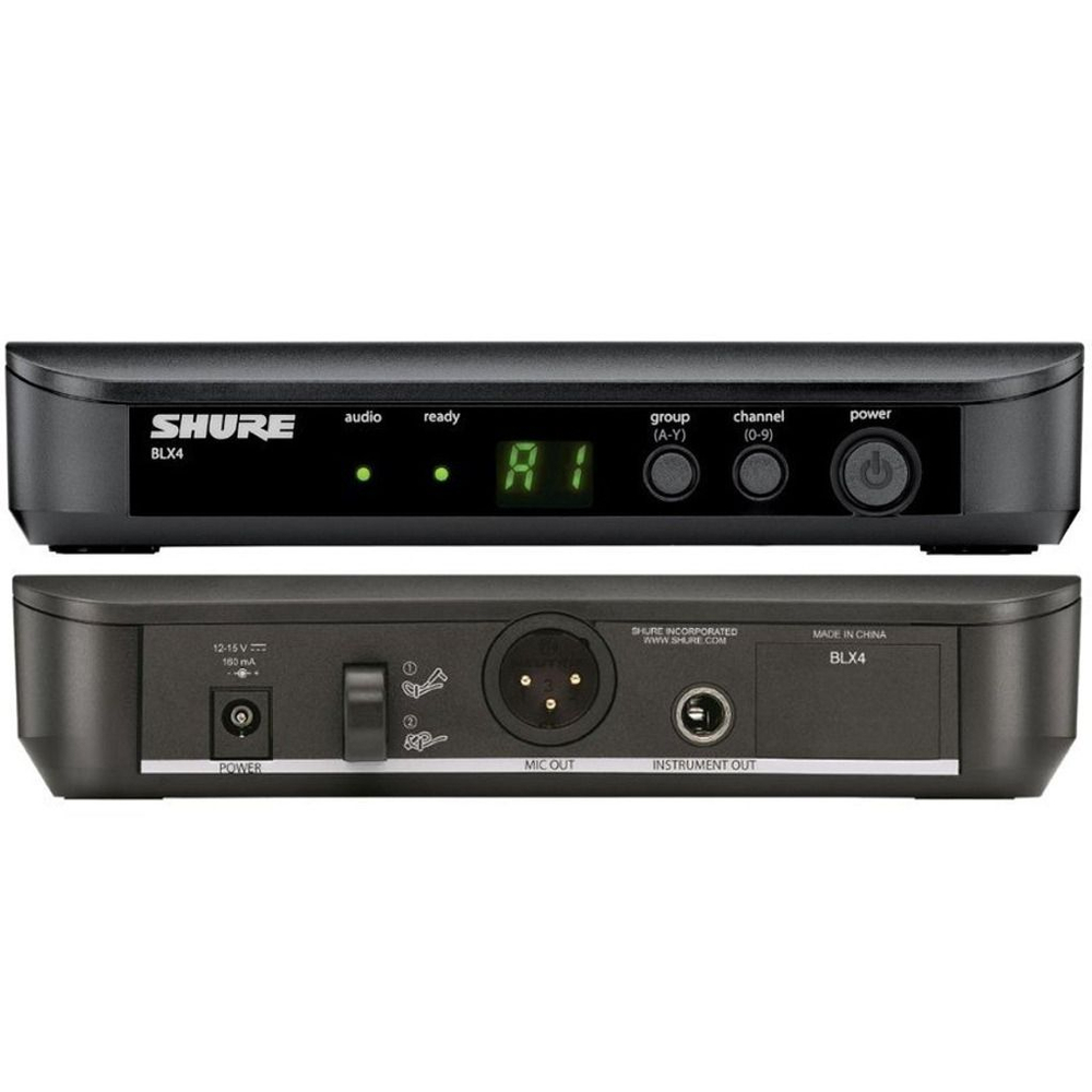 Shure Вокальная радиосистема BLX24E/PG58 M17 662-686 MHz, черный