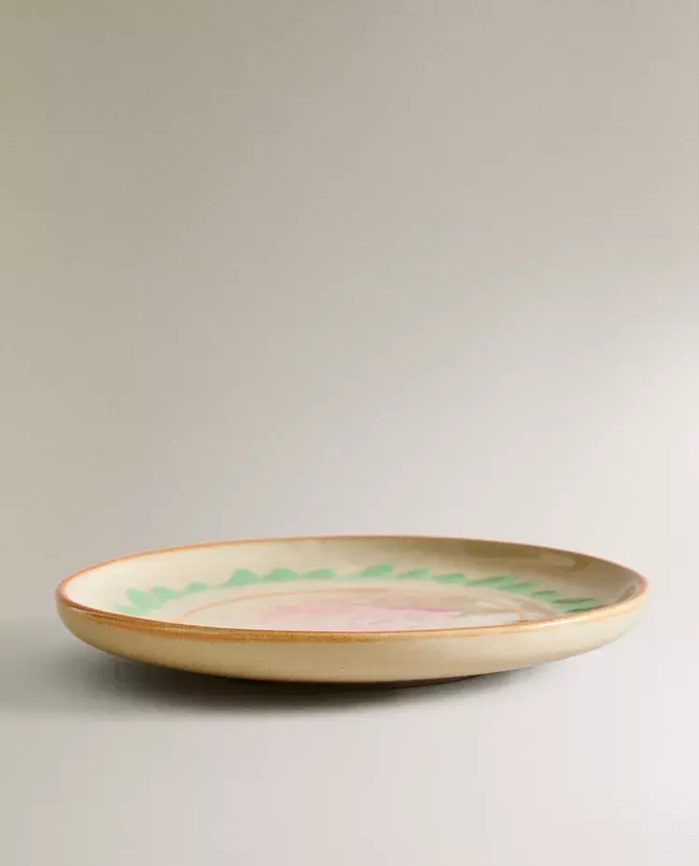 ZARA HOME Х NANUSHKA ДЕСЕРТНАЯ ТАРЕЛКА ИЗ РАСПИСНОЙ КЕРАМИКИ