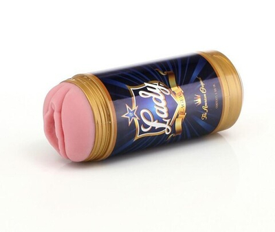 Мастурбатор Fleshlight Lady Lager в банке, вагина Siac (Цвет: розовый)