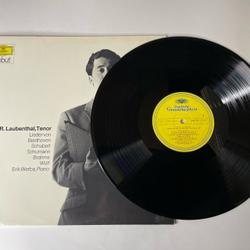 Винтажная виниловая пластинка LP Horst R. Laubenthal and Erik Werba - Beethoven Бетховен, Schubert Шуберт, Schumann Шуман, Brahms Брамс (СССР 1969) Deutsche Grammophon Debut
