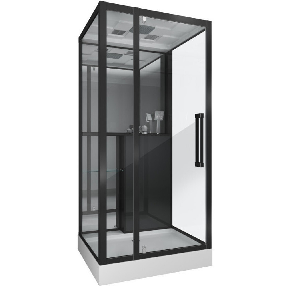 Душевая кабина Grossman Style GR261 (90x90x215) дверь распашная,5 мест