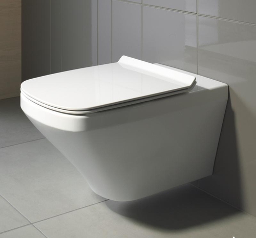 Унитаз Duravit 45510900A1 Rimless подвесной с сиденьем Микролифт