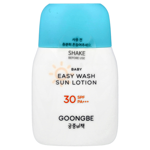 Goongbe, Baby, легкий солнцезащитный лосьон, 30 SPF PA +++``, 60 г