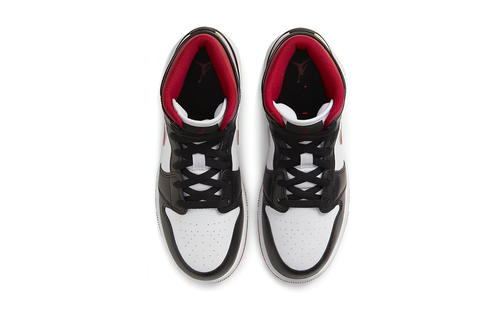 Jordan Air Jordan 1 Mid Metallic Red GS Hyper Sneakers