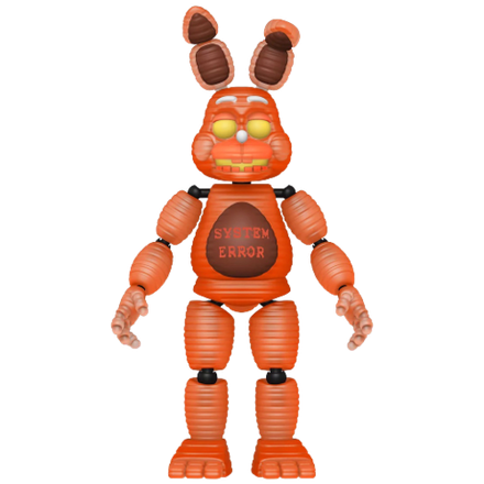 Фигурка Funko Action Figure FNAF S7 System Error Bonnie (светится в темноте)