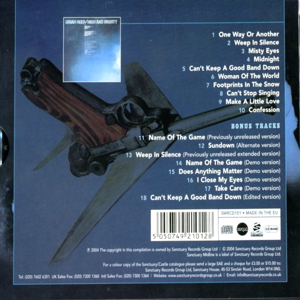 Uriah Heep / High And Mighty (Deluxe Edition) (CD)