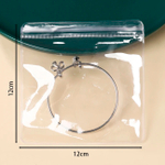 Пакеты кристально-прозрачные пластиковые из ПВХ и замком Zip Lock для упаковки 12х12 см