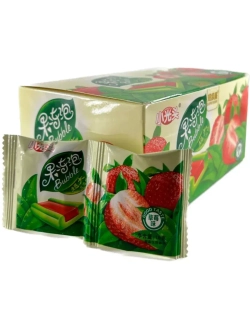 Жевательная резинка со вкусом Клубники 16 г * 30 штук