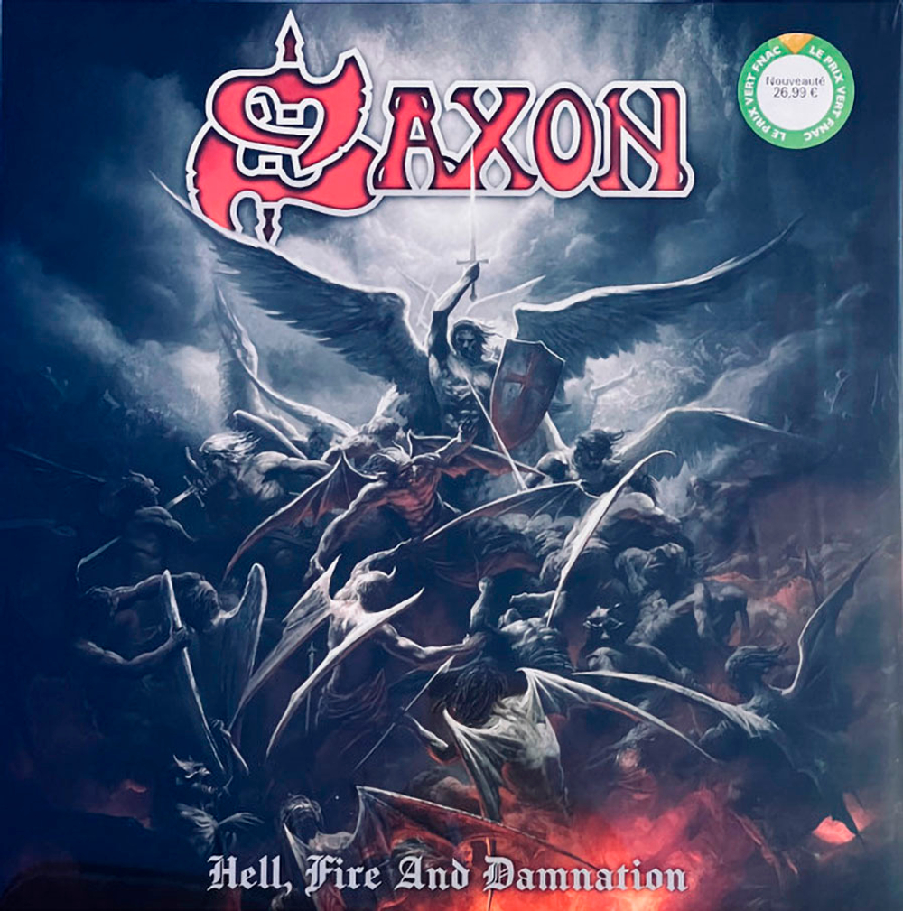 Saxon / Hell, Fire And Damnation (Coloured Vinyl)(LP)