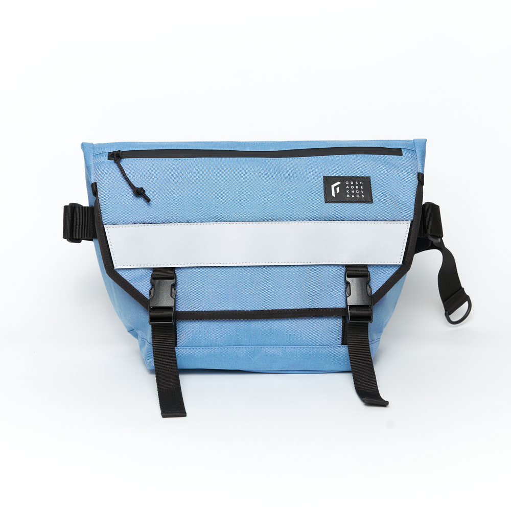 Сумка Messenger Civil NY голубой индиго