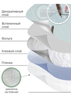 Самоклеящиеся обои Муза 500*2800*2 мм