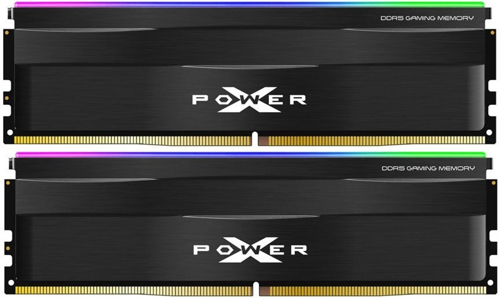 Модуль памяти DDR5 64GB (2*32GB) Silicon Power Xpower Pulse RGB