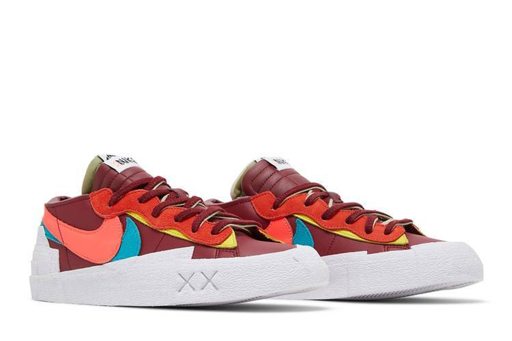 Кроссовки Kaws X Nike Blazer Low "Team Red"