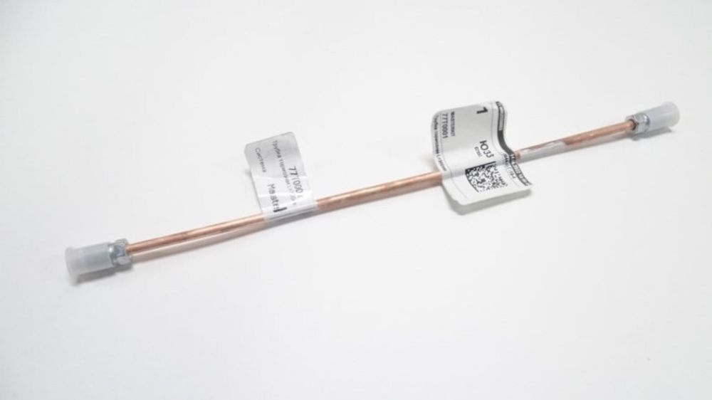 Трубка тормозная медная L 300mm D 4.8mm штуцер M10 x 1 (MASTER KIT)