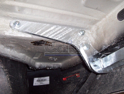 Фаркоп оцинкованный Galia D041C для Renault Duster 2010-2015, 2015-2019 2WD/4WD, Nissan Terrano 2014-(паспорт и сертификат в комплекте)(без электрики)