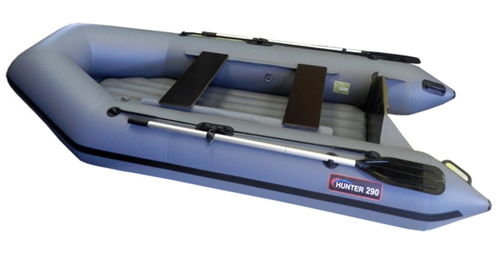Хантер 290 ЛН Надувное дно (Лодка ПВХ под мотор)