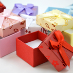 Футляр картонный ассорти №47 под серьги