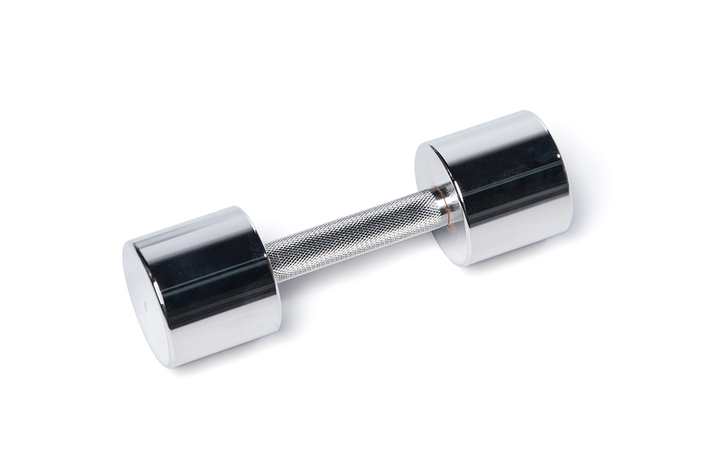 Гантель хромированная, 6 кг