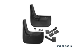 Брызговики передние FIAT Ducato, 2000-2012 фургон 2 шт. (optimum) в коробке в коробкев коробке(установка без подкрылка)  FROSCH.15.10.F18