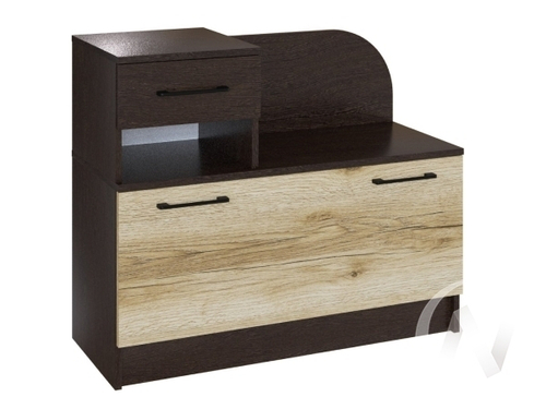 Тумба под обувь Прихожая Денвер (венге/дуб делано)