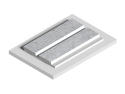 Стеновая панель HiWood декорированная, 270x12 см