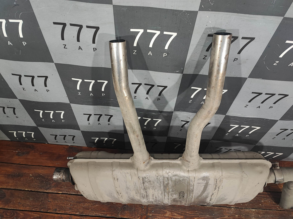 Глушитель Volkswagen Touareg 2 10-18 Б/У Оригинал 7P6253609