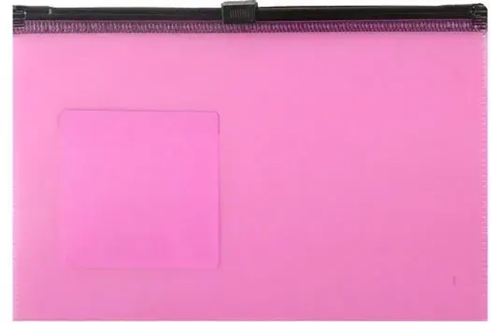 Zip-пакет пластиковый с клапаном формата С6 ErichKrause Fizzy Neon 53294