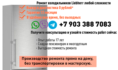Ремонт холодильников Либхер (Liebherr) на дому Казань