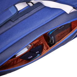 Сумка теннисная Wilson Super Tour 15 PK RG 2022 - blue/white clay red