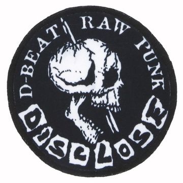 Нашивка Disclose D-Beat Raw Punk круглая (050)