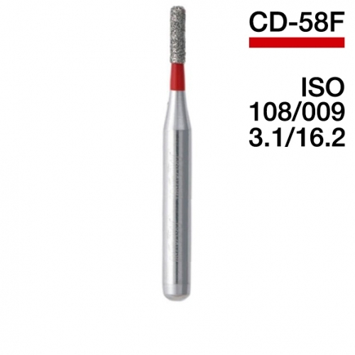 Боры алмазные,CD-58F(красные), MANI, упак(5шт)
