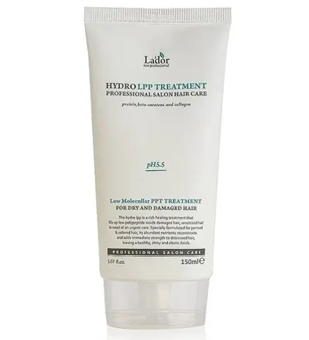LADOR - МАСКА ДЛЯ ВОЛОС И КОЖИ ГОЛОВЫ ВОССТАНАВЛИВАЮЩАЯ HYDRO LPP TREATMENT, 150 ML